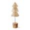 Sisal Christmas Tree Decorations for Tabletop or Mantel Small Natural 12 inch